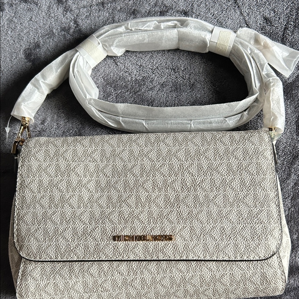 Michael Kors Gray Crossbody Bag